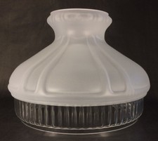 New 10" Satin Crystal Etched