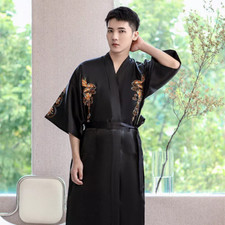 Men's Women Satin Chinese