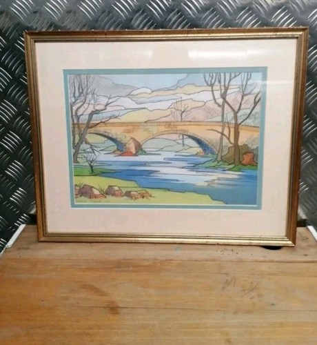 Vintage original pastel - vintage,