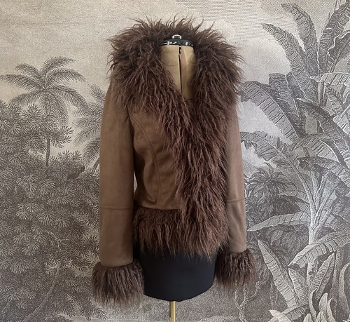 Afghan coat britney - coat,