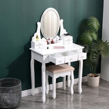 White Dressing Vanity Table &