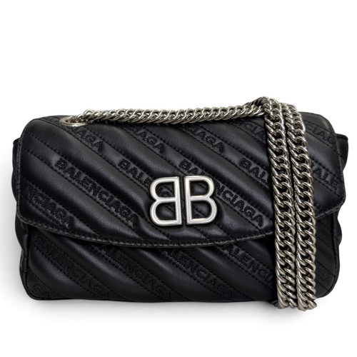 Balenciaga leather chain - bb,