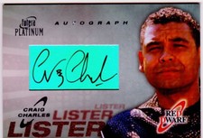 Futera red dwarf autograph - dwarf,