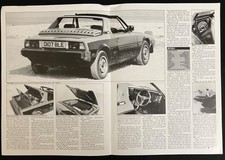Fiat  X1/9 Test X19 Autocar