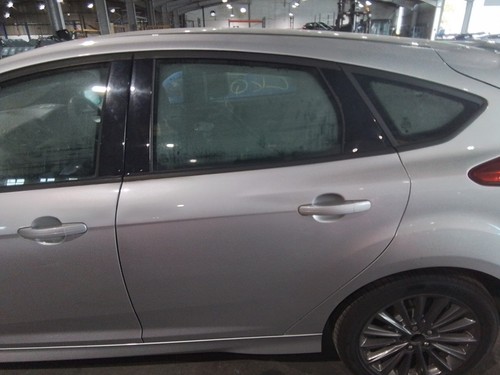 Rear door left silver ford - door,