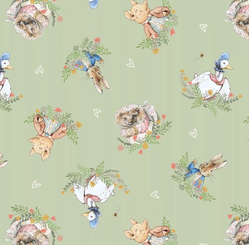 Peter rabbit meadow - -, tails