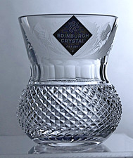 EDINBURGH CRYSTAL THISTLE