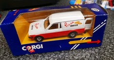 CORGI FORD ESCORT MK3 55 VAN PIZZA SERVICE BOXED 1.36 . SEE PICTURES 