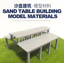 1/72 Scale Building Train Railway Tank Aircraft Carport Locomotive Shed