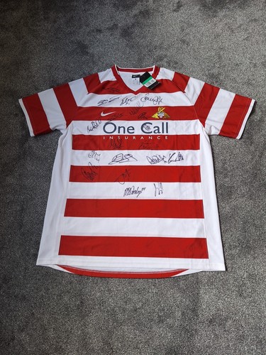 Doncaster rovers signed shirt - doncaster,