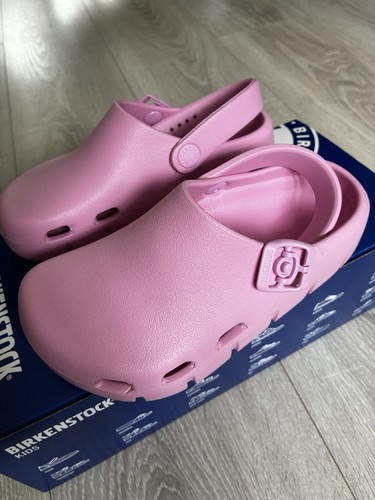 Girls pink birkenstock clogs - pink,