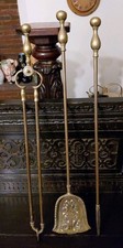 Georgian Solid Brass Fire
