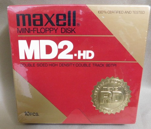 Maxell mini floppy disk pc - disk,