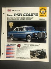 1967 - 1973 Rover P5B Coupe