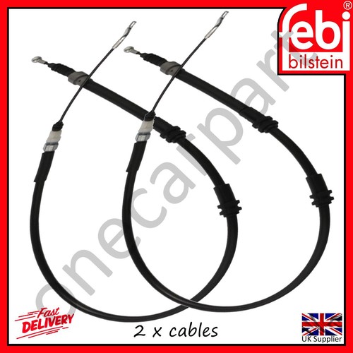 Rear brake handbrake cables - rear,