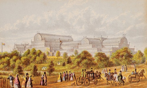 Crystal palace glasshouse - palace,