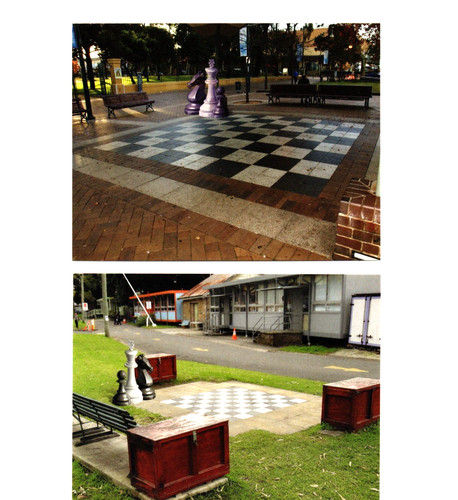 Giant chess boards in - giant,