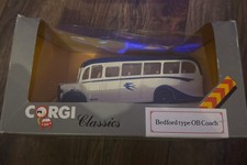 Boxed Corgi Classic Bedford Type OB Coach C949/3 Dundee Alexander’s bluebird bus