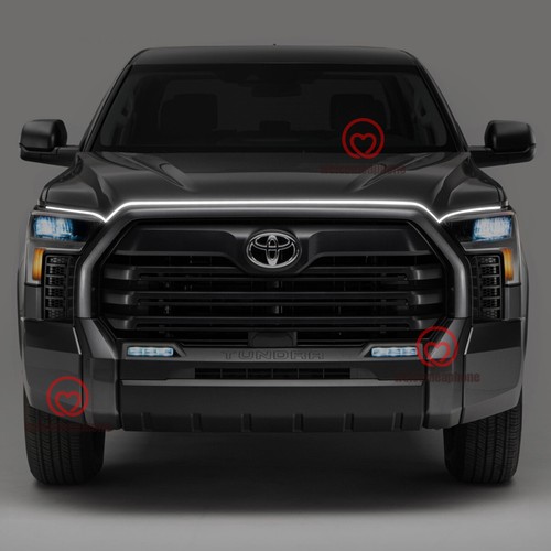 Front grille trim led - grille,