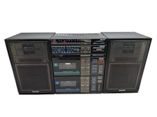 Philips D-8778 Tuner Boombox Gettoblaster Retro Radio Cassettedeck Tape Recorder
