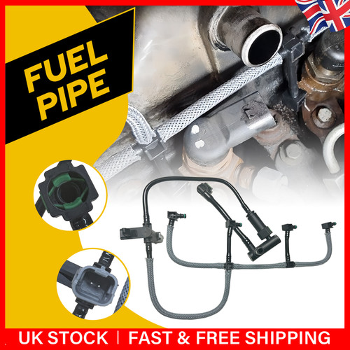Fuel leak off return pipe - off, hose
