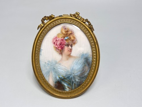 19c victorian miniature - 19c.victorian,