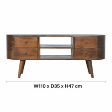 Chestnut TV Unit Solid Mango