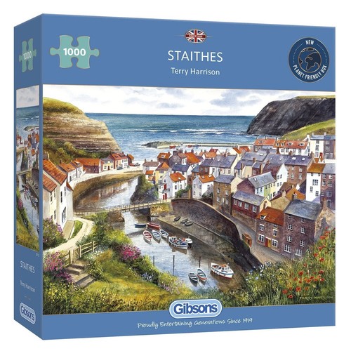 Staithes 1000 piece jigsaw - |,