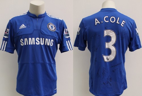 Ashley cole match worn squad - cole,