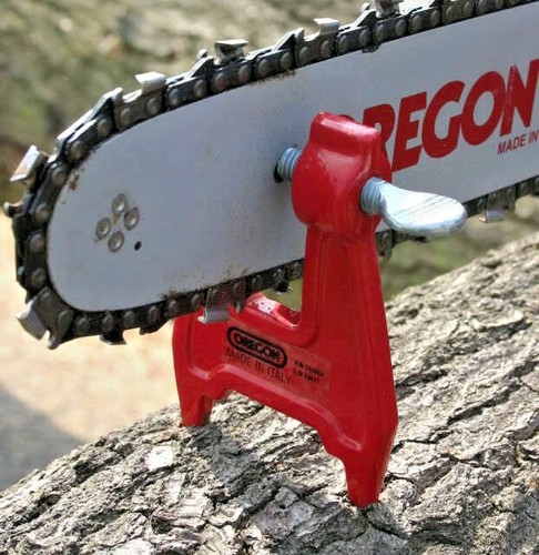 Oregon chainsaw filing stump - chainsaw,