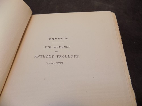 Anthony trollope the prime - anthony,