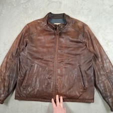 Torras Leather Jacket Mens XXL