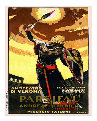 Vintage opera poster wall art - vintage,