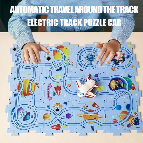 Puzzle racer kids car - puzzle,