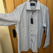 CAVANI Mens White & Blue White