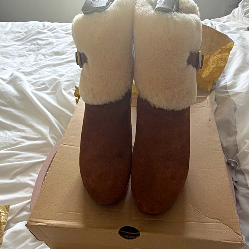 Ugg scarlett brown suede - brown,