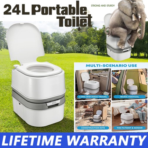 Large 24l portable toilet - large,