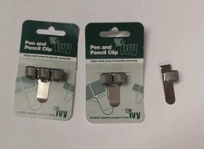 New Set Of 3 pen clip badges