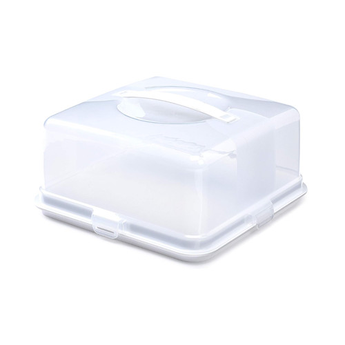 Whitefurze square cake storage - square,