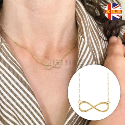 Gold infinity charm - gold,