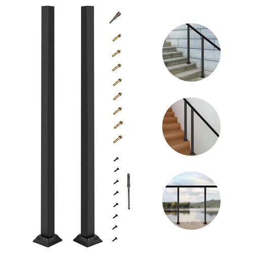 Black deck railing - 38",