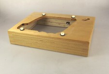 Frame for turntable Thorens TD 224 and SME tonearm made of wood