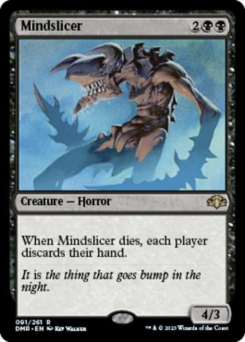 Mindslicer mtg dominaria - 1x,