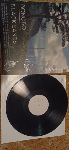 Black sands bonobo - black, (record