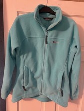 Berghaus Ladies Turquoise Fleece Size 10 Full Zip