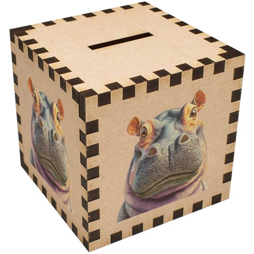 Funny hippo money - 'funny, box