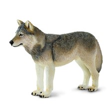 Gray Wolf Animal Figure by