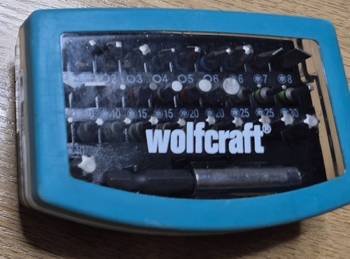 Wolfcraft piece bits set in - 32,
