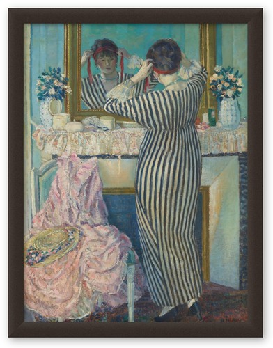 Frieseke girl dressing - -,