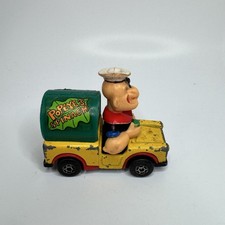 Vintage Popeye 1980s Spinach Toy Car Matchbox Car